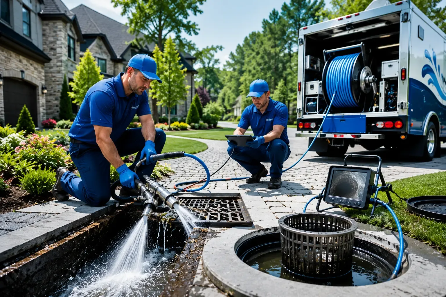 Local outdoor drain cleaning professionals in Jeffersonville, VT